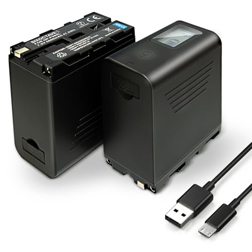 Amazon.co.jp: SIXOCTAVE 2個セット NP-F950 NP-F960 NP-F970 ソニー